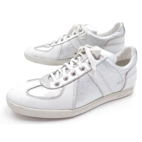 chaussure dior homme blanche|sneakers homme luxe cuir.